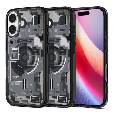 Чехол Spigen Ultra Hybrid MagFit для iPhone 17 (ACS10387) Zero One Black