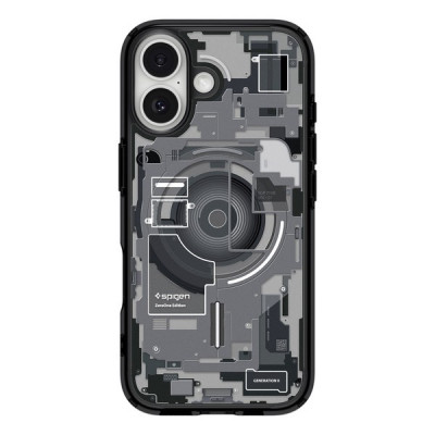 Чехол Spigen Ultra Hybrid MagFit для iPhone 17 (ACS10387) Zero One Black