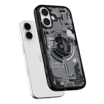 Чехол Spigen Ultra Hybrid MagFit для iPhone 17 (ACS10387) Zero One Black