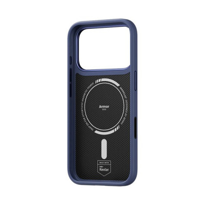Чехол Benks ArmorGrid ArmorPro Case built with Kevlar для iPhone 17 Pro 6.3" (Blue)