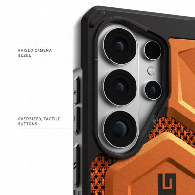 Чехол UAG Monarch Pro Magfit для Samsung Galaxy S26 Ultra (214513113997) Kevlar Orange