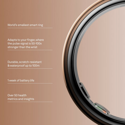 Умное кольцо Oura Ring Gen 5 Deep Rose 9
