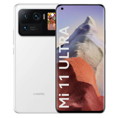 Смартфон Xiaomi Mi 11 Ultra 12/256 ГБ, белая керамика