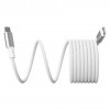 Магнитный кабель Magssory Link C 2.4 м USB-C 240W (CBL021w) White