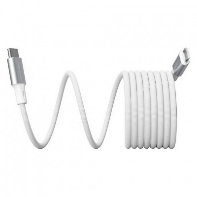 Магнитный кабель Magssory Link C 2.4 м USB-C 240W (CBL021w) White
