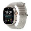 Apple Watch Ultra 4, 49 мм, Natural Titanium TransluGray Ocean Band