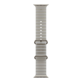 Apple Watch Ultra 4, 49 мм, Natural Titanium TransluGray Ocean Band