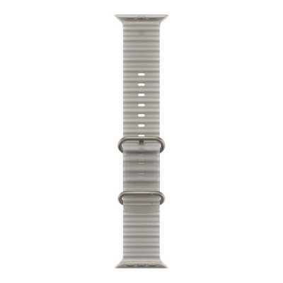 Apple Watch Ultra 4, 49 мм, Natural Titanium TransluGray Ocean Band