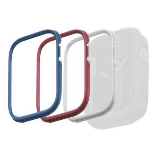 Набор из 3 вставок для чехла Uniq Moduo для Apple Watch 45/44 mm, синий/красный/белый (Blue/Red/White) (45MM-3IN1MDBUN)