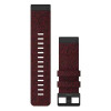 Ремешок Garmin Quickfit 26 Nylon для Fenix 8 (010-12864-06) красно-черный