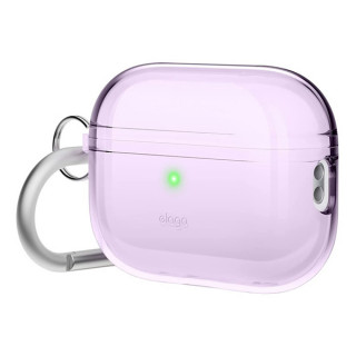 Чехол Elago Clear Hang case для AirPods Pro 2 (2022) (EAPP2CL-HANG-LV) лавандовый