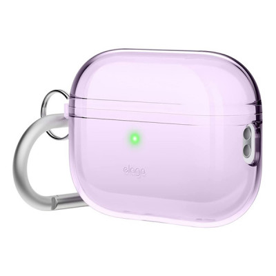 Чехол Elago Clear Hang case для AirPods Pro 2 (2022) (EAPP2CL-HANG-LV) лавандовый
