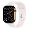 Apple Watch Series 11, 46mm, титан золотого цвета, спортивный ремешок