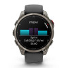 Garmin Fenix 8 Pro 47 мм Amoled Sapphire Titanium with Graphite/Black Silicone Band (010-03198-10/010-03198-11)