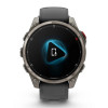 Garmin Fenix 8 Pro 47 мм Amoled Sapphire Titanium with Graphite/Black Silicone Band (010-03198-10/010-03198-11)