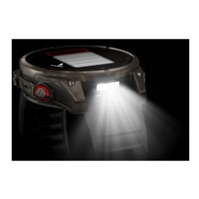 Garmin Fenix 8 Pro 47 мм Amoled Sapphire Titanium with Graphite/Black Silicone Band (010-03198-10/010-03198-11)