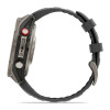 Garmin Fenix 8 Pro 47 мм Amoled Sapphire Titanium with Graphite/Black Silicone Band (010-03198-10/010-03198-11)