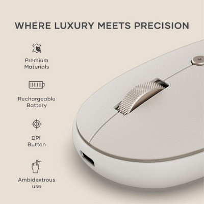 Беспроводная мышь Satechi OntheGo Bluetooth Mouse (ST-MOTGW) Sand