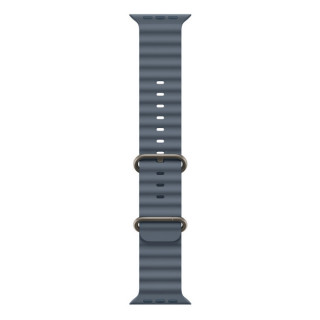 Ремешок Apple Ocean Band 49 мм Anchor Blue / Natural Titanium Finish