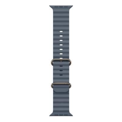 Ремешок Apple Ocean Band 49 мм Anchor Blue / Natural Titanium Finish