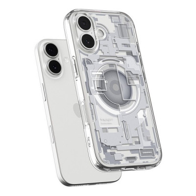 Чехол Spigen Ultra Hybrid MagFit для iPhone 17 (ACS10385) Zero One White
