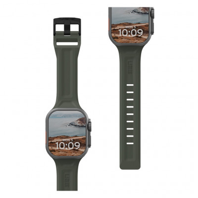 Ремешок силиконовый UAG Scout Silicone для Apple Watch 49/46/45/44 мм (191488117245) Foliage Green