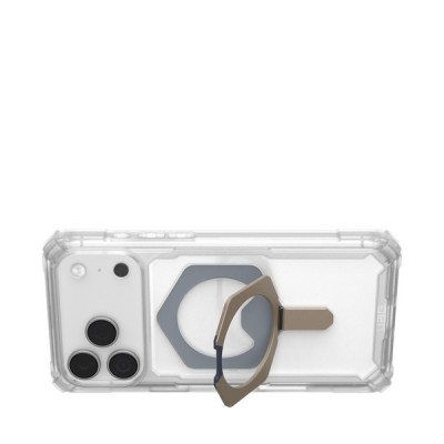 Чехол UAG Plasma XTE Magfit для iPhone 17 Pro Max 6.9" (114528114G36) Clear/Titanium