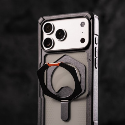Чехол UAG Plasma XTE Magfit для iPhone 17 Pro Max 6.9" (114528114G36) Clear/Titanium