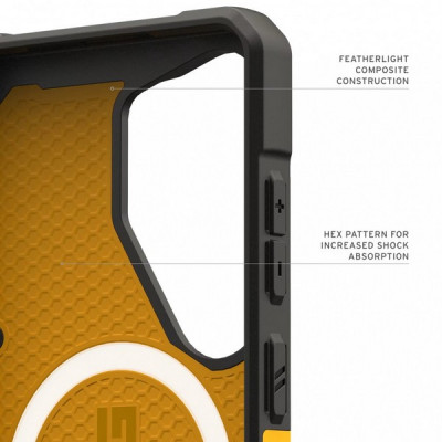 Чехол UAG Pathfinder Magfit для Samsung Galaxy S26 Ultra (214530118282) Heritage Yellow