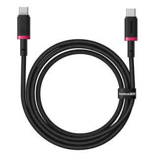 Кабель Baseus Dura Series USB-C - USB-C 100W 1 м (P10377803U01-01) Black Red