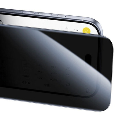 Защитное стекло Benks GlassWarrior Privacy для iPhone 18 Pro Max 6.9" (C.M.MZ.AP.BK.F073)