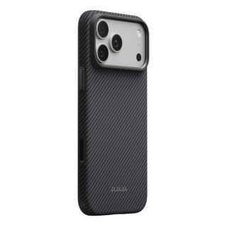 Чехол Pitaka Summa Case для iPhone 18 Pro Max / 17 Pro Max (KI1801SPM) Black/Grey (Twill)