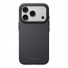 Чехол Pitaka Summa Case для iPhone 18 Pro Max / 17 Pro Max (KI1801SPM) Black/Grey (Twill)