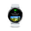 Garmin Venu 3 45 мм — белые, серебристый безель
