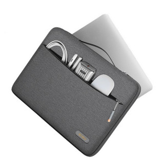 Сумка для ноутбука WiWU Pilot Laptop Sleeve Case 14" Grey (PWRHCLSC14G)