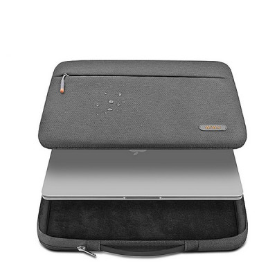 Сумка для ноутбука WiWU Pilot Laptop Sleeve Case 14" Grey (PWRHCLSC14G)