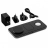 Беспроводное зарядное устройство Satechi Qi2 Trio Wireless Charging Pad 3-в-1 (ST-QTPM-EA) черный