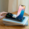 Беспроводное зарядное устройство Satechi Qi2 Trio Wireless Charging Pad 3-в-1 (ST-QTPM-EA) черный