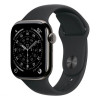Apple Watch Series 11, 42mm, титан синевато-серого цвета, спортивный ремешок