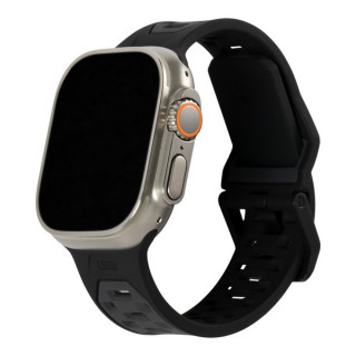 Ремешок силиконовый UAG Civilian Silicone для Apple Watch 49/46/45/44 мм (194002114032) Graphite/Black