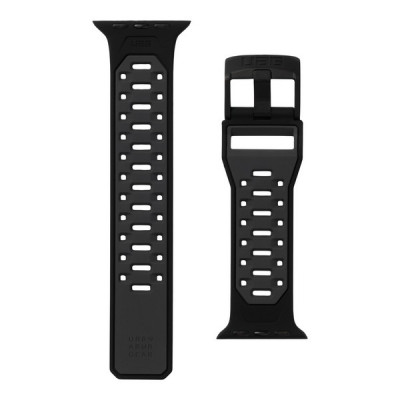 Ремешок силиконовый UAG Civilian Silicone для Apple Watch 49/46/45/44 мм (194002114032) Graphite/Black