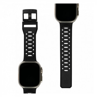 Ремешок силиконовый UAG Civilian Silicone для Apple Watch 49/46/45/44 мм (194002114032) Graphite/Black