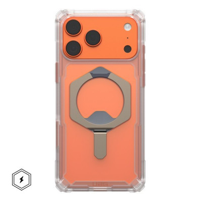 Чехол UAG Plasma XTE Magfit для iPhone 17 Pro 6.3" (114527114G36) Clear/Titanium