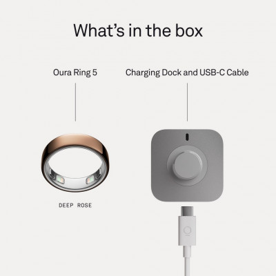 Умное кольцо Oura Ring Gen 5 Deep Rose 11