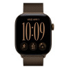 Apple Watch Series 12, 42 mm, Dark Bronze Aluminum, Dark Bronze Milanese Loop