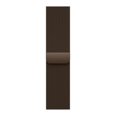 Apple Watch Series 12, 42 mm, Dark Bronze Aluminum, Dark Bronze Milanese Loop