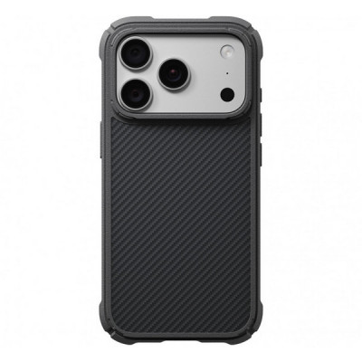 Чехол Pitaka Classic Cairn Case для iPhone 18 Pro / 17 Pro (KI1801CP2) Black/Grey (Twill)
