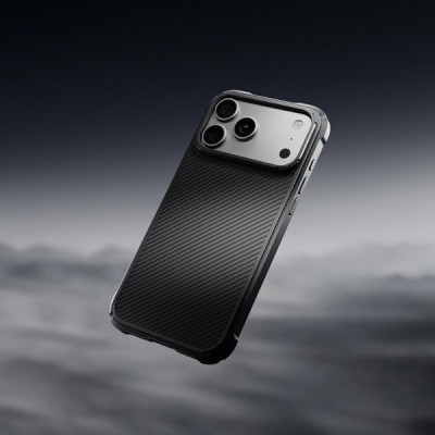 Чехол Pitaka Classic Cairn Case для iPhone 18 Pro / 17 Pro (KI1801CP2) Black/Grey (Twill)