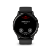 Garmin Venu 3 45 мм — черный корпус, серый безель (Slate)