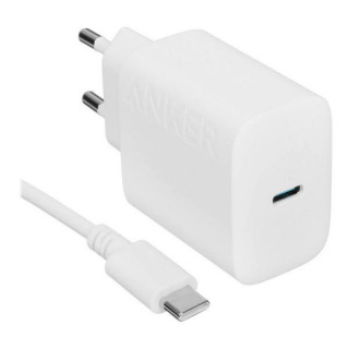 Сетевое зарядное устройство Anker 312 USB-C 20W (B2347G21) White